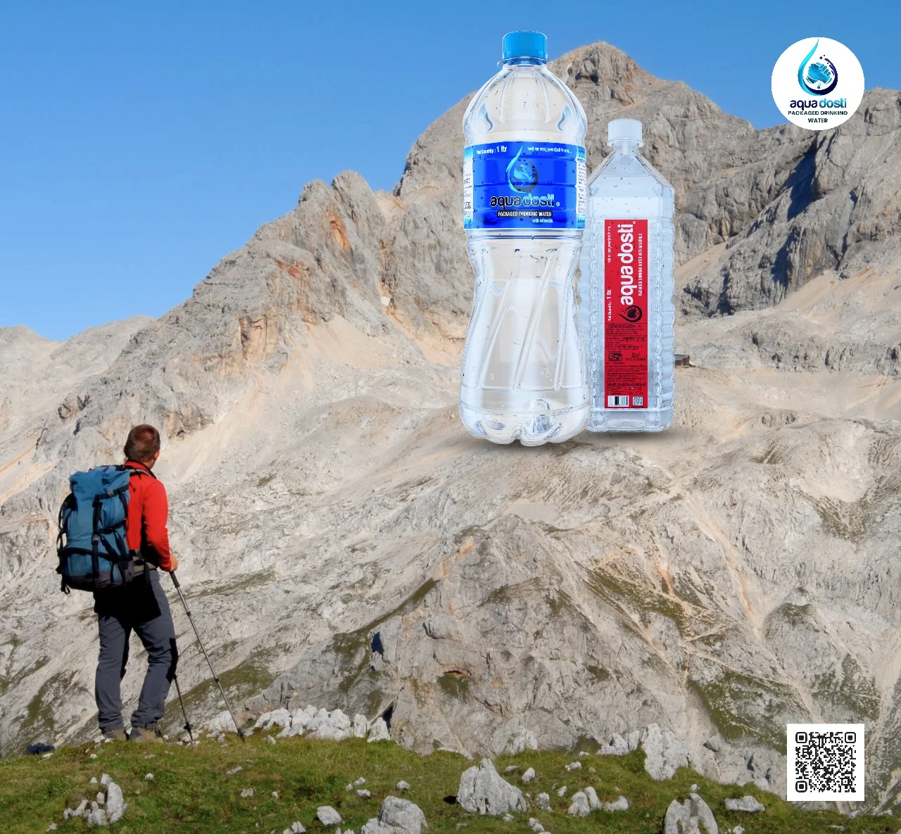 Natural spring water source in lush green hills of Giridih Jharkhand with crystal clear water flowing through rocky terrain 